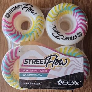 Flow Skate Park Roller Skate Wheels - Ramps Street Bowls Outdoor Recreational